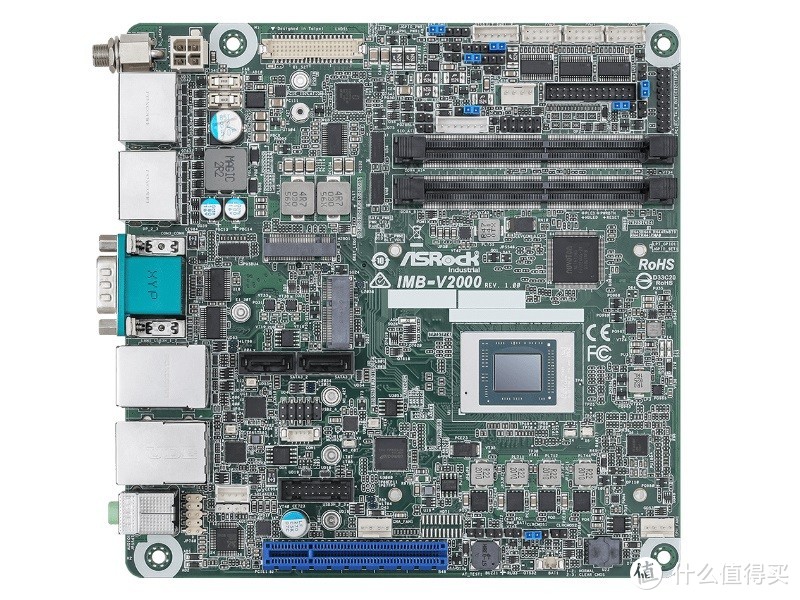 华擎发布IMB-V2000小板，最高8核锐龙处理器，支持四路显示和双千兆