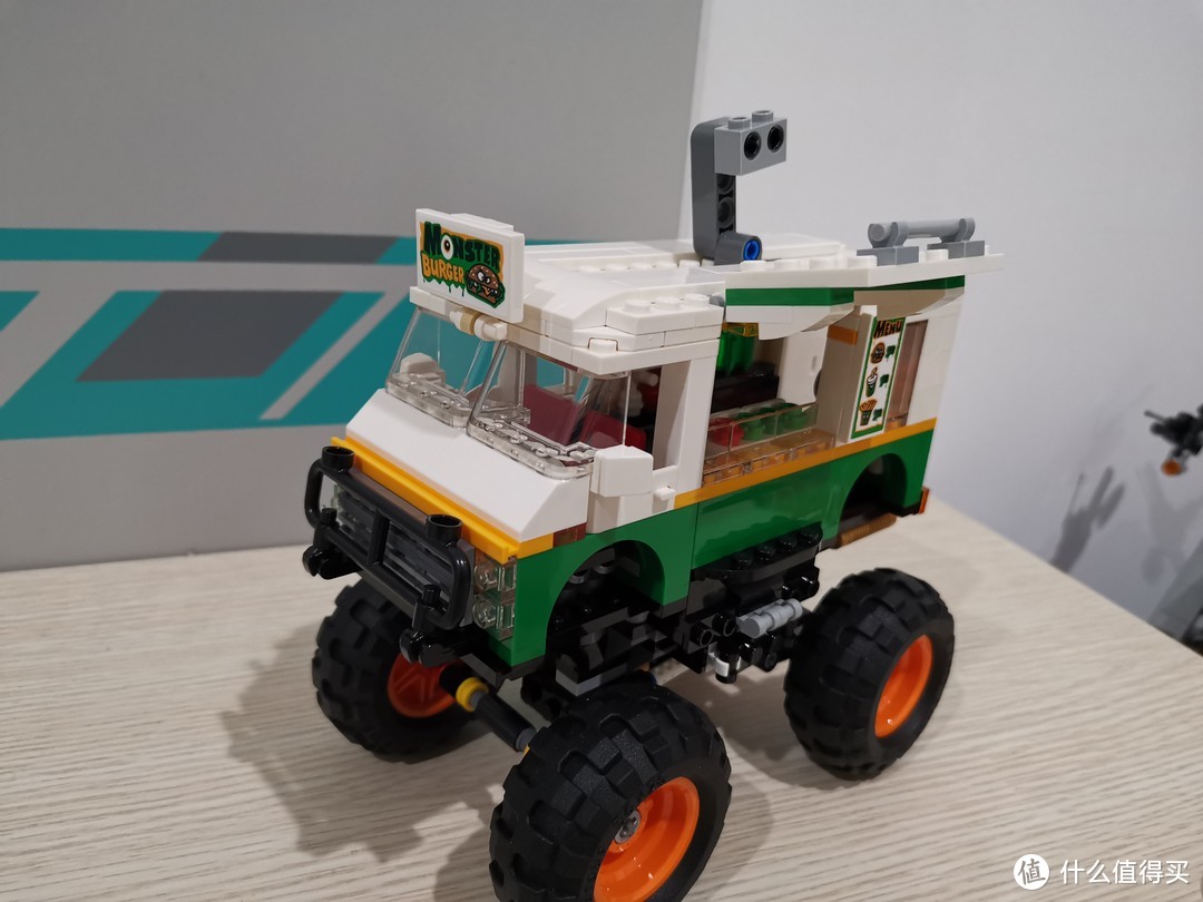 LEGO CREATOR创意3合1系列 巨轮汉堡车 A模式评测