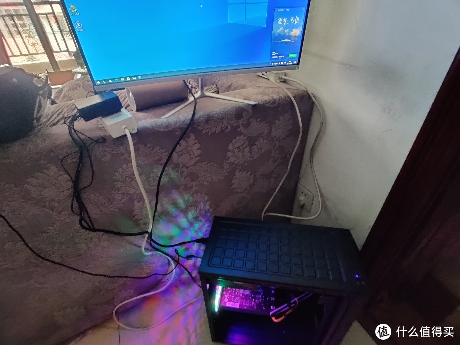 接上个帖子，已经收到货的2501的十代i3+1050ti+24寸显示器