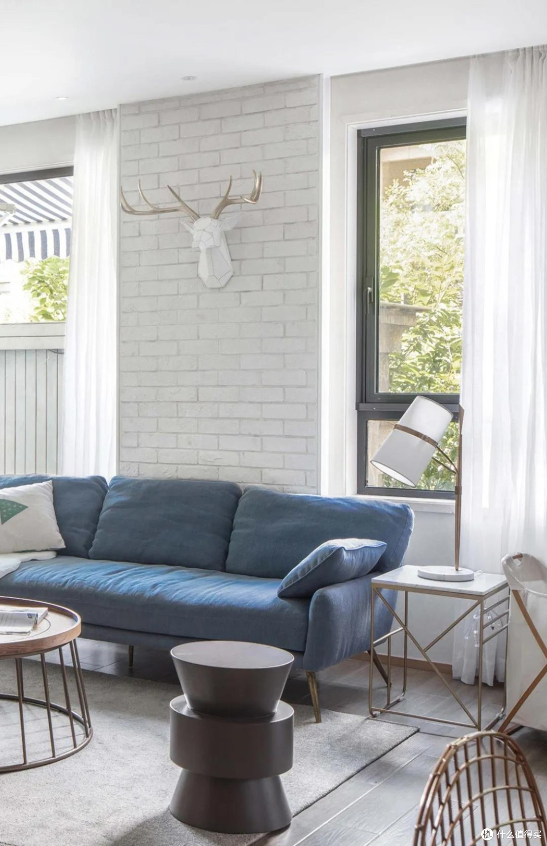 文艺青年的175㎡新家,看似一点不豪华,入户后,却有幸福感_家装主材