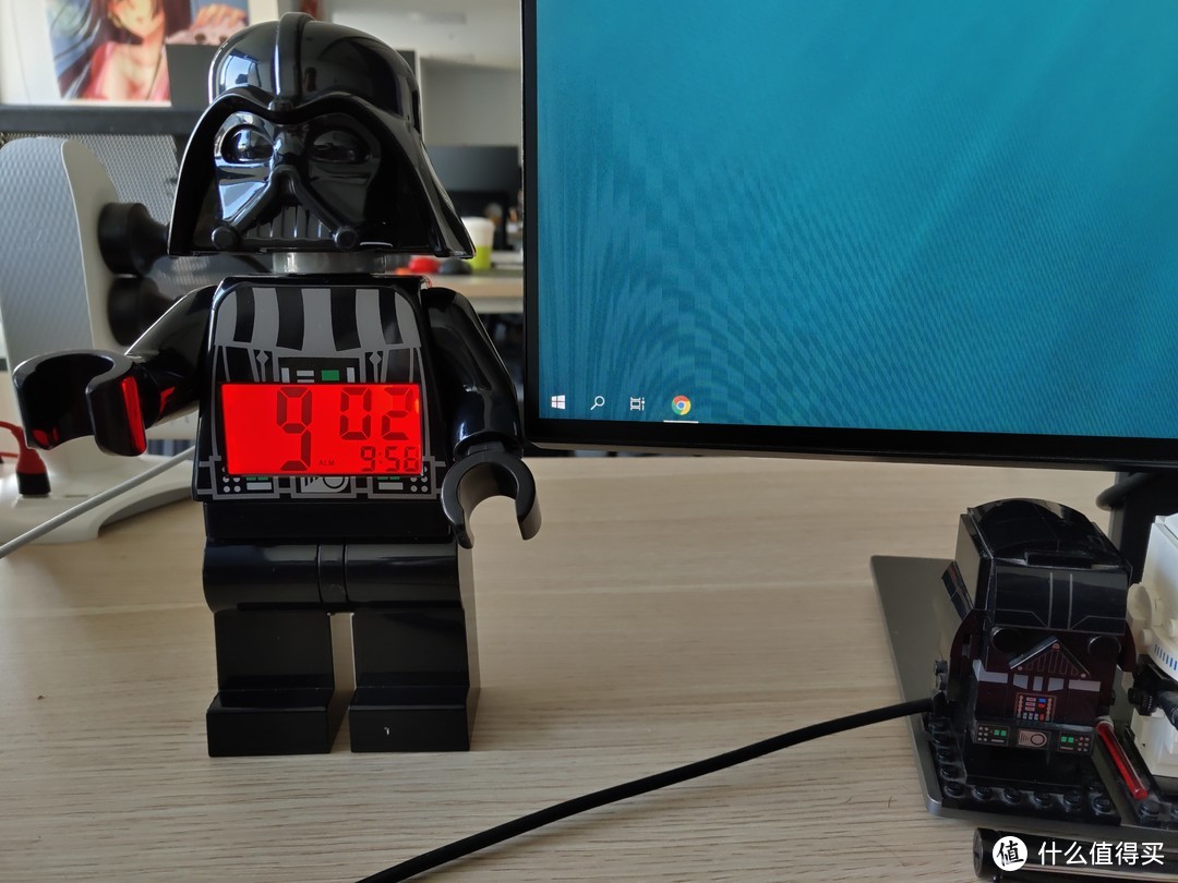 好看又实用的摆件——LEGO 乐高 星球大战 黑武士达斯·维达闹钟