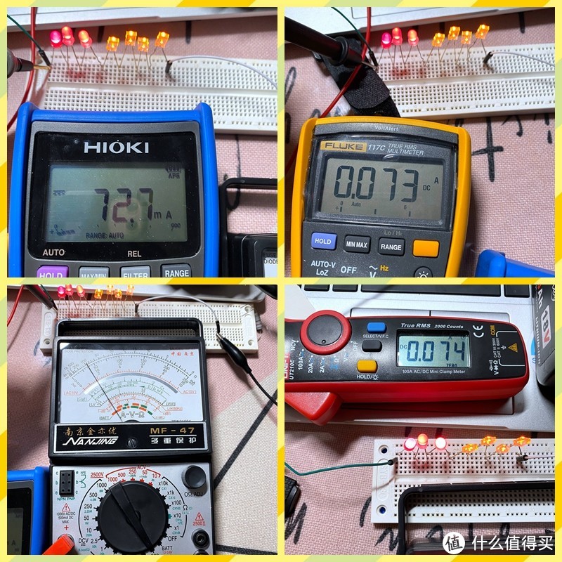 指針萬用表mf47開箱 兼 日置dt4256和福祿克117c詳細橫評