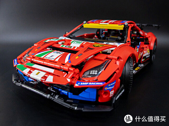 LEGO 42125 法拉利488 GTE “AF CORSE #51”鲜红的冠军车