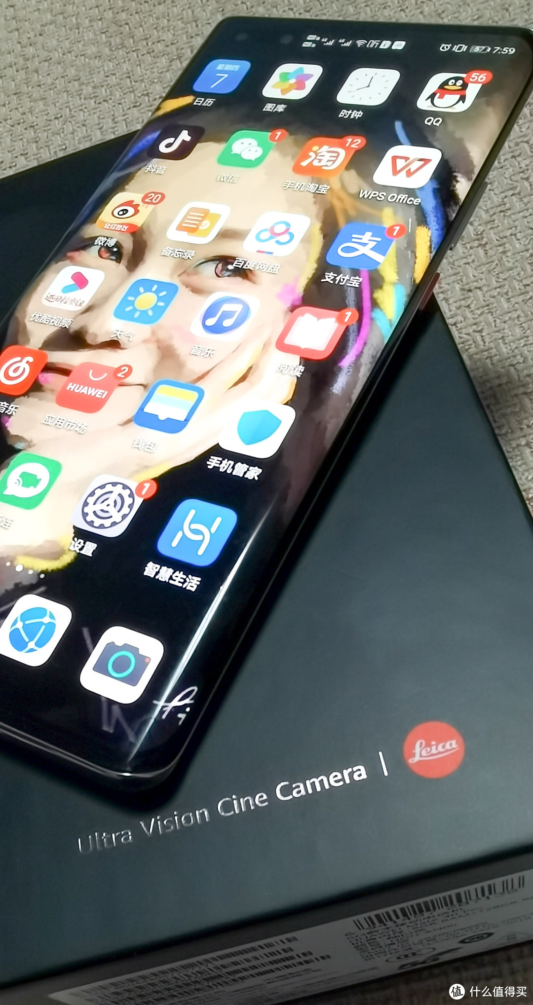 华为mate40 pro 绿边实拍 开箱 送老婆必买配件评测:这两个299的官方