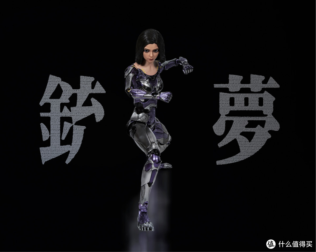 最强赛博朋克女战士：Hot Toys MMS520 阿丽塔 1/6 可动人偶