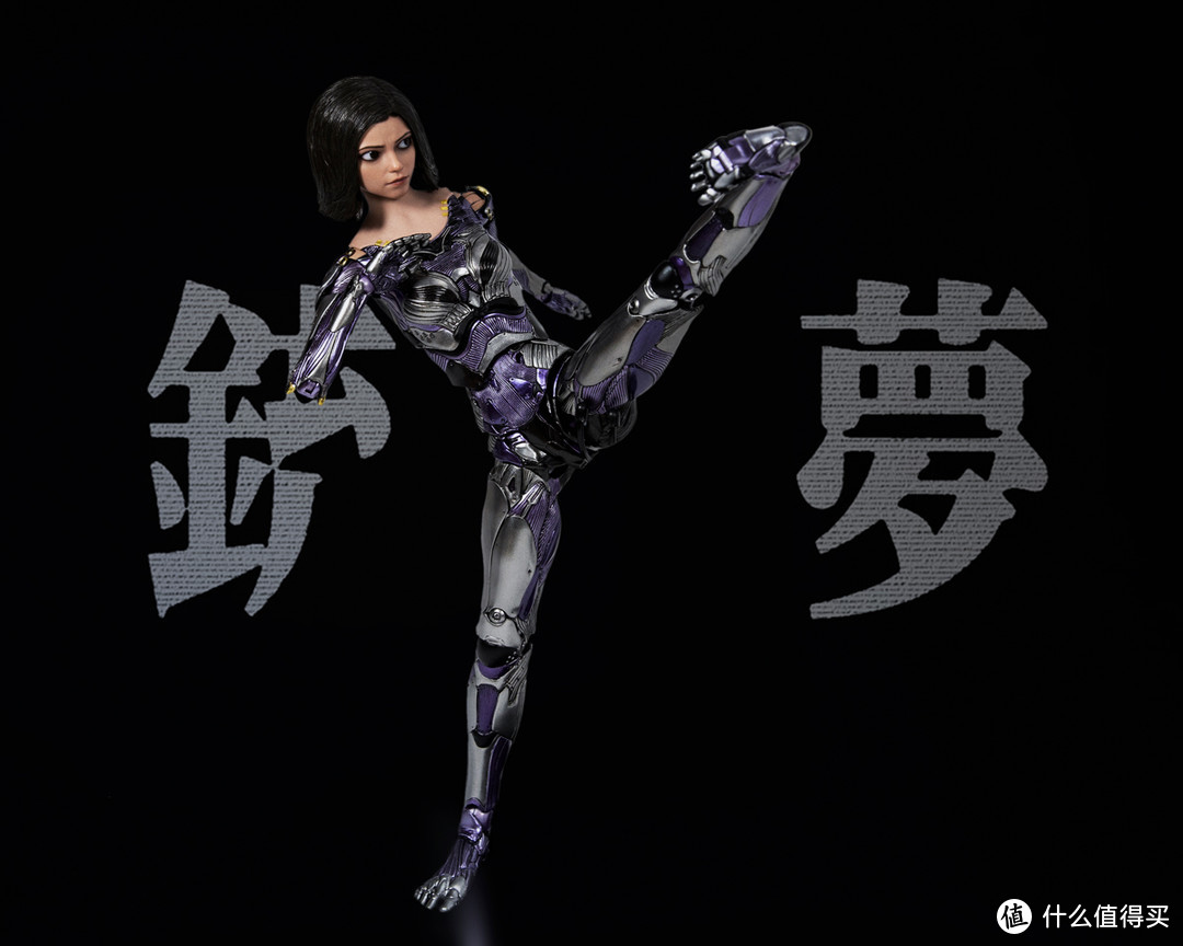 最强赛博朋克女战士：Hot Toys MMS520 阿丽塔 1/6 可动人偶