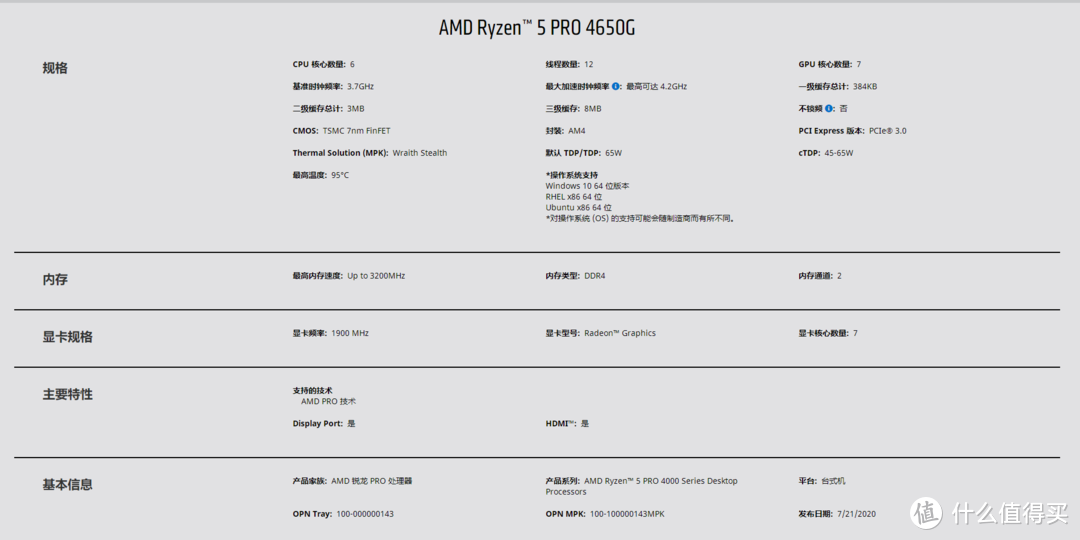 4650G介于4350/4750之间，性价比适中适合作为生产力