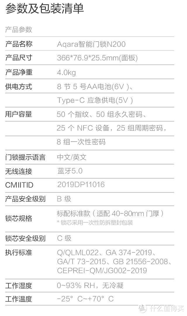 痛定思痛之后入手aqara n200指纹锁