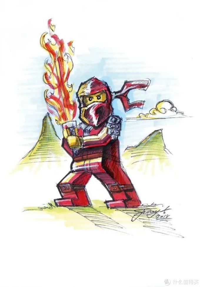 回顾乐高幻影忍者十年历程首次曝光的海量设计稿及套装演变过程