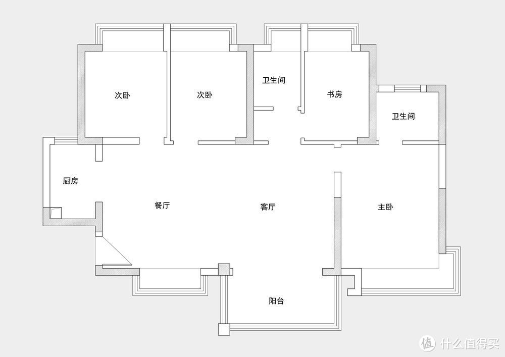 118㎡四居室，夫妻两人花三个月把新家，装的高级感满满，很有品味