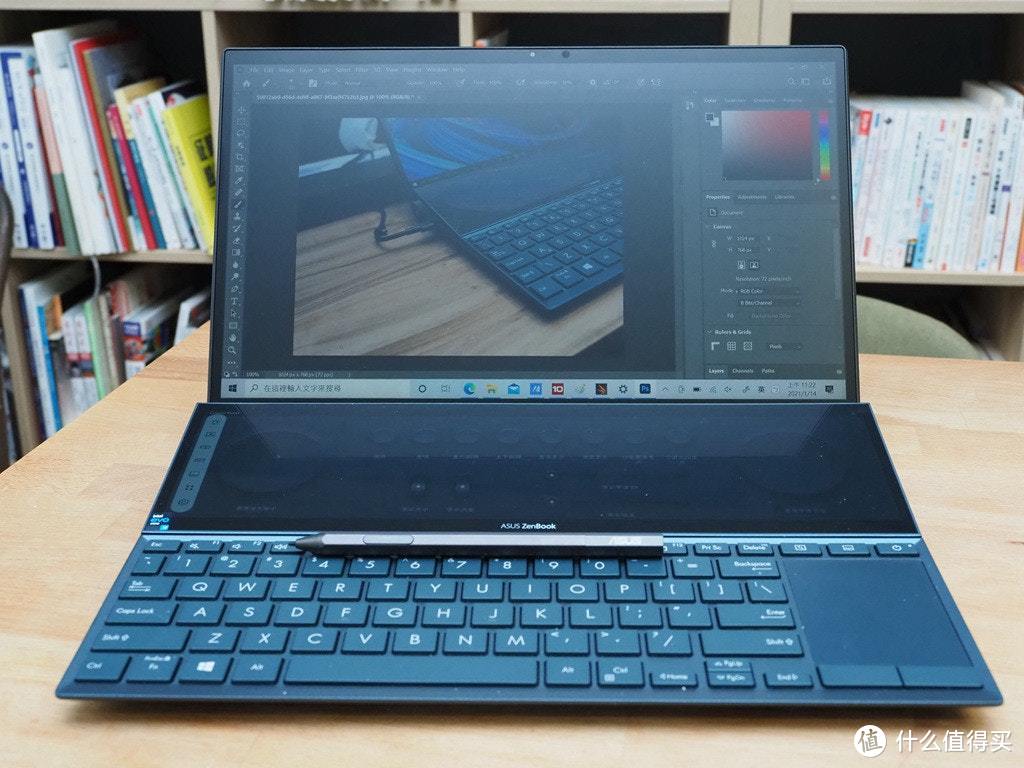 Asus ZenBook Pro Duo 14 UX482双屏幕笔记本电脑