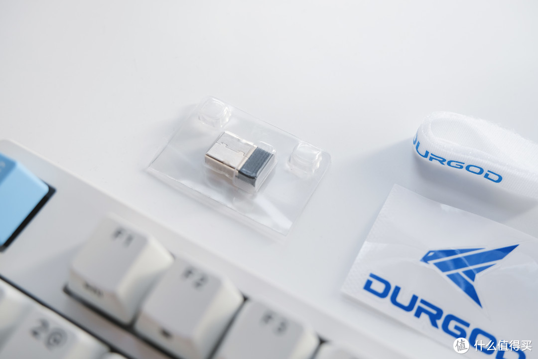 小清新“蓝胖子”配色三模无线机械键盘，杜伽K310W 上手体验