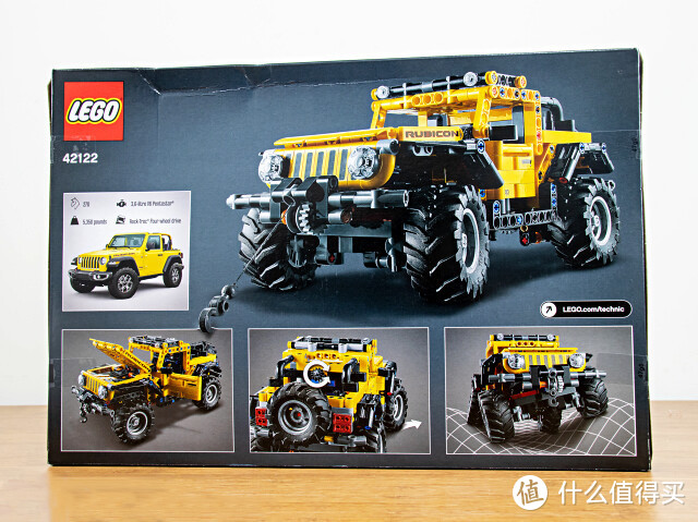 LEGO 42122 Jeep Wrangler 穿梭山林的狂野硬汉！