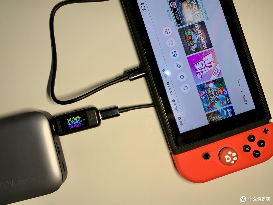 c2口为switch充电