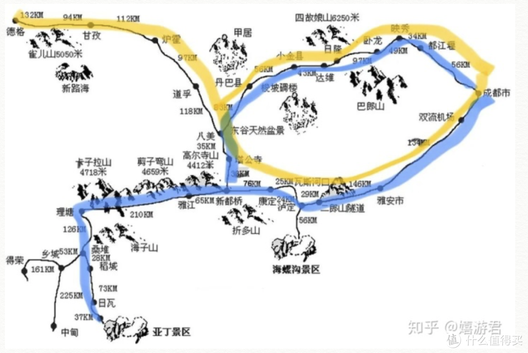 意外频出的川西小环线+稻城亚丁12天自驾之旅，附保姆级攻略