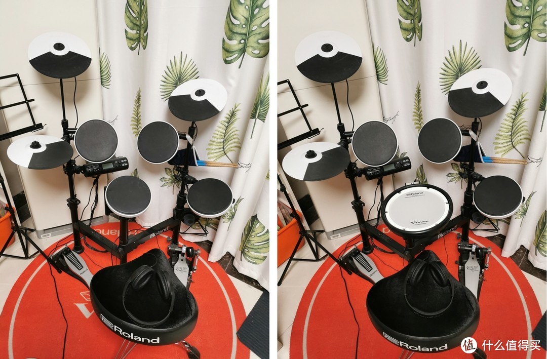 罗兰Roland V-Drums Portable TD-4KP电子鼓入手近一年的两次小升级