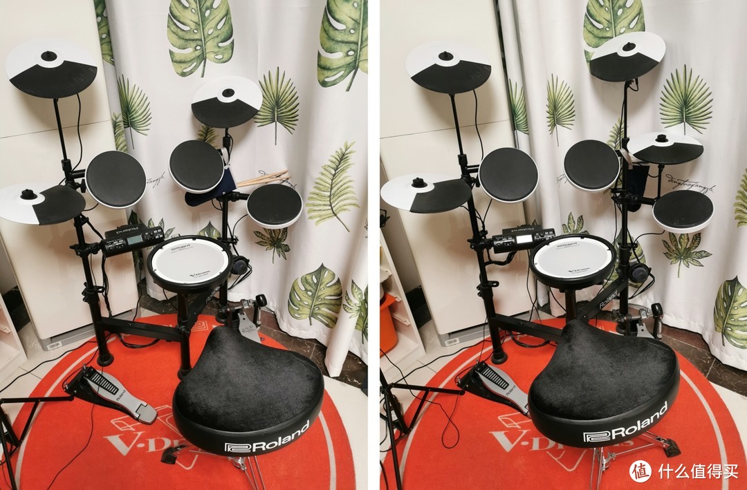 罗兰Roland V-Drums Portable TD-4KP电子鼓入手近一年的两次小升级