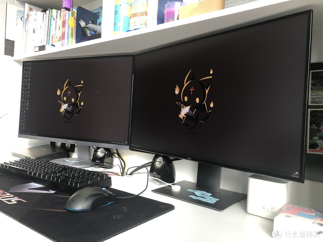 AOC U2790PC 27英寸4K显示器开箱+体验+参数解读