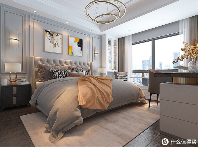 闺蜜家的美式轻奢风格装修温馨画面让人喜欢看一眼就不想走了