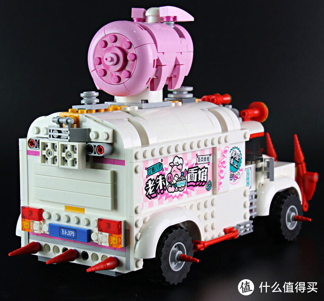 乐高悟空小侠系列之——LEGO 80009朱大厨移动钉耙车