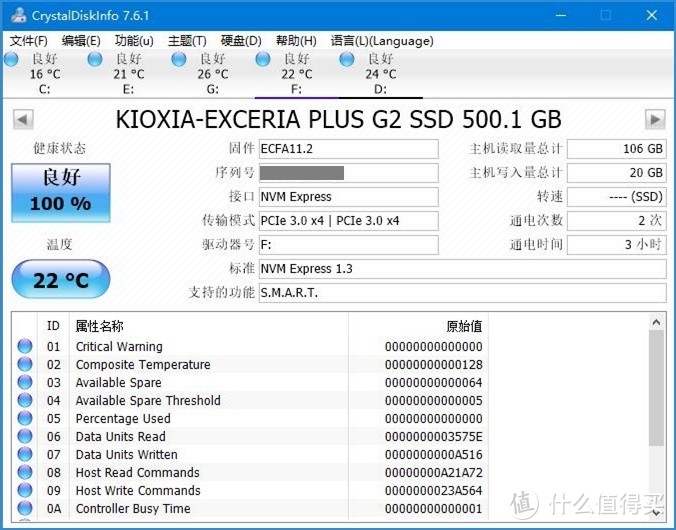 与1TB、2TB同速，铠侠(原东芝存储器)RD20 SSD简评
