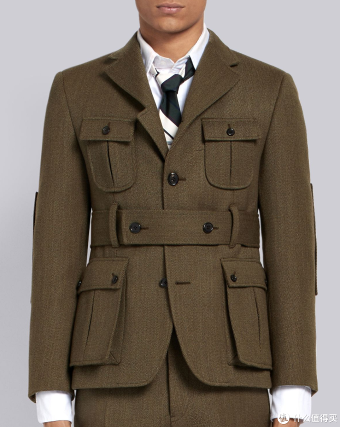 thom browne的一款诺福克夹克