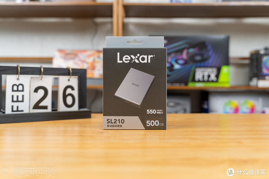 小巧精致，高速稳定、雷克沙(Lexar )SL210移动固态硬盘 评测