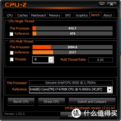 还是可以和i7 6700k的默频掰一掰手腕的