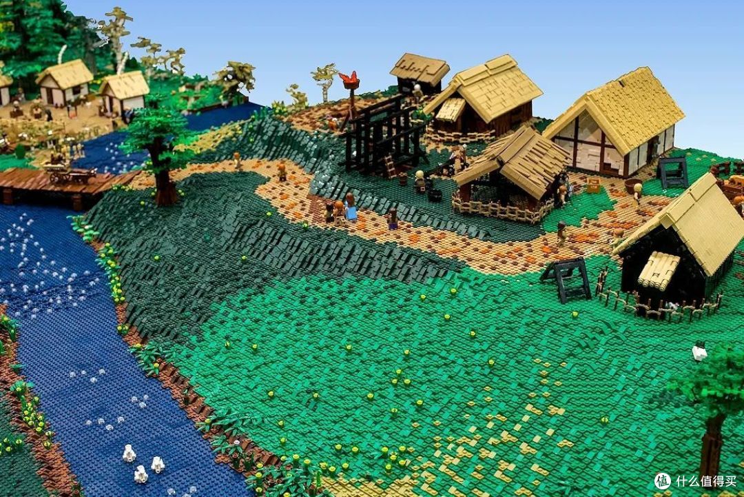 回到过去?17平米的乐高积木沙盘带你穿越时空见证历史!