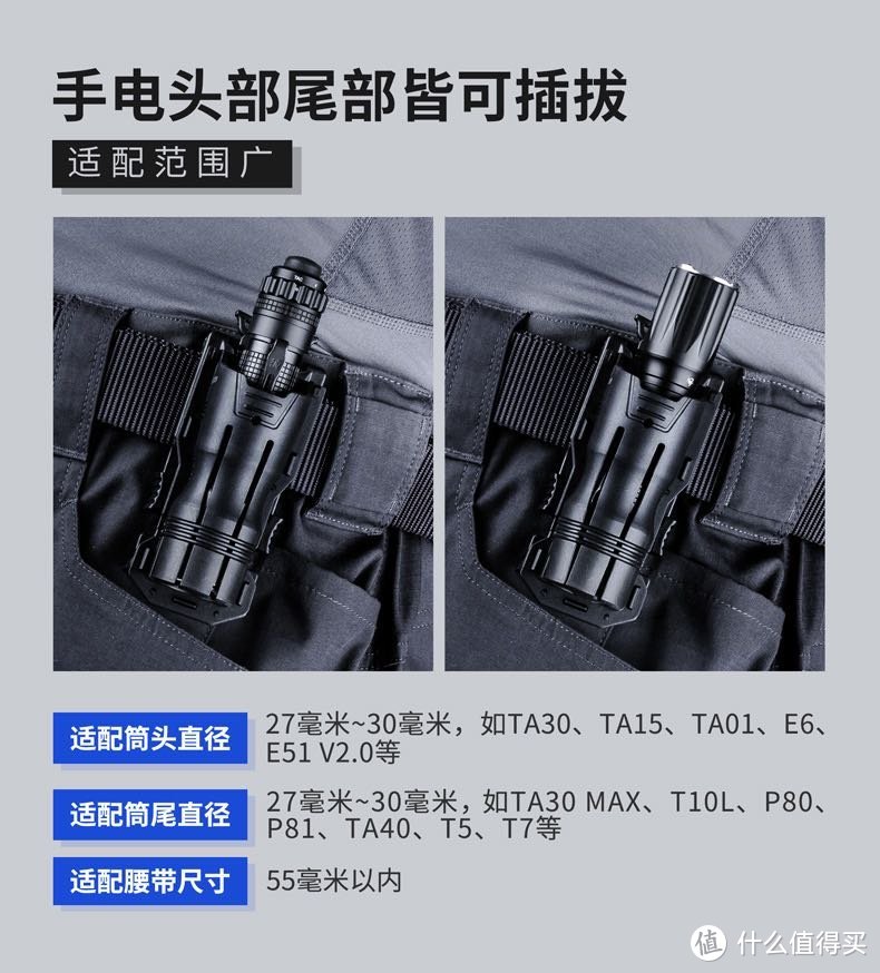 NEXTORCH纳丽德V61手电筒快拔套——为战术而生