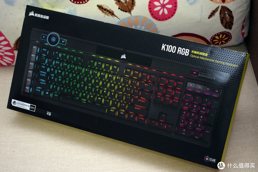 最快机械键盘之争 评海盗船K100 RGB光轴版