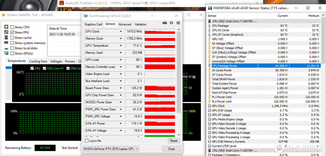 天选2 决战 钛钽Plus RTX 3070游戏本！外观/拆解/性能/双烤深度对比