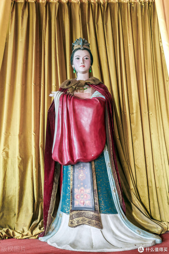 河南永城吕后雕像最后说吕后.