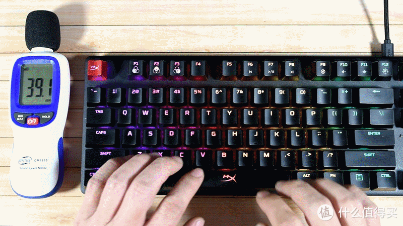手感拿捏的到位-Hyperx Origins起源RGB游戏机械键盘