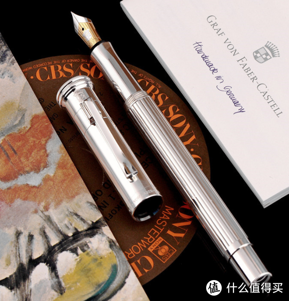它是最豪华的近产纯银钢笔——白金100周年纪念款