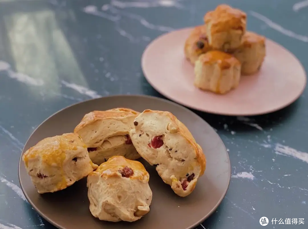 简单制作的蔓越莓司康，饭后小甜品满足你的胃