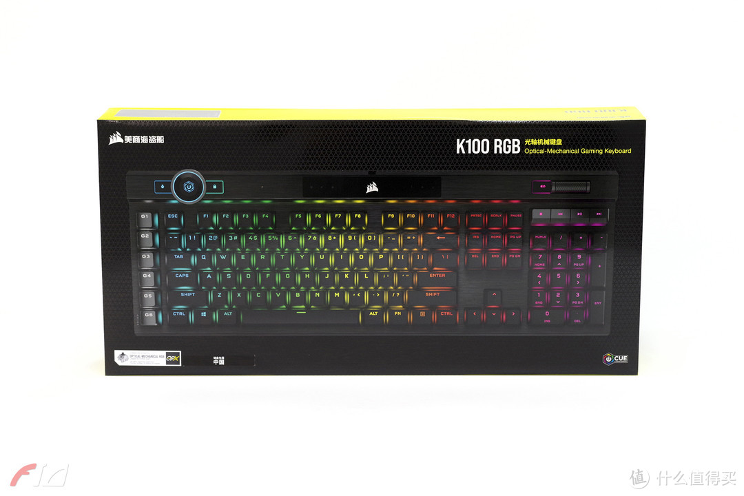 4000Hz动力核心，OPX光轴船新旗舰 | 美商海盗船 Corsair K100 机械键盘简评