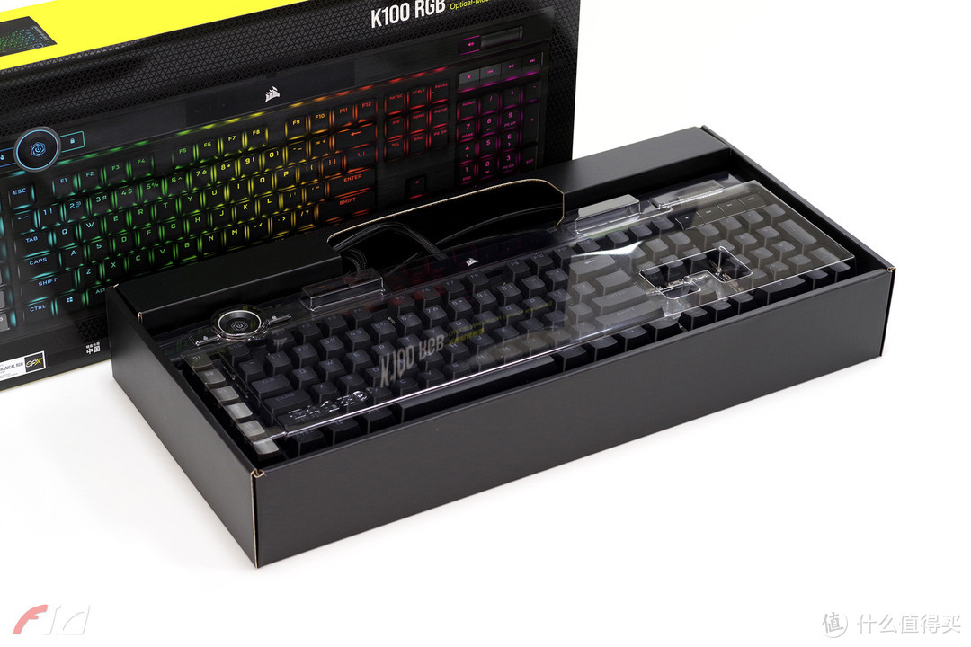 4000Hz动力核心，OPX光轴船新旗舰 | 美商海盗船 Corsair K100 机械键盘简评