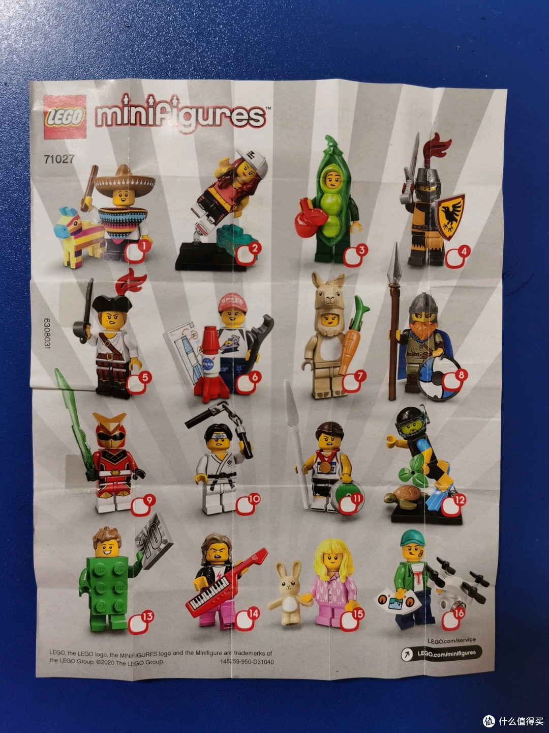 乐高人仔一箩筐篇九乐高人仔拼拼乐71027第20季抽抽乐人仔全晒物