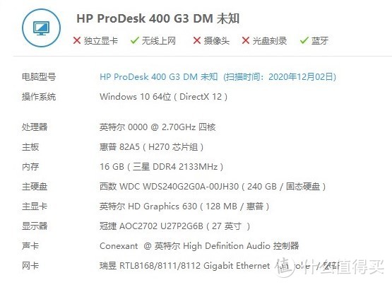 千元最强？捡垃圾HP 400G3 DM迷你主机+魔改QL2X，附刷BIOS教程