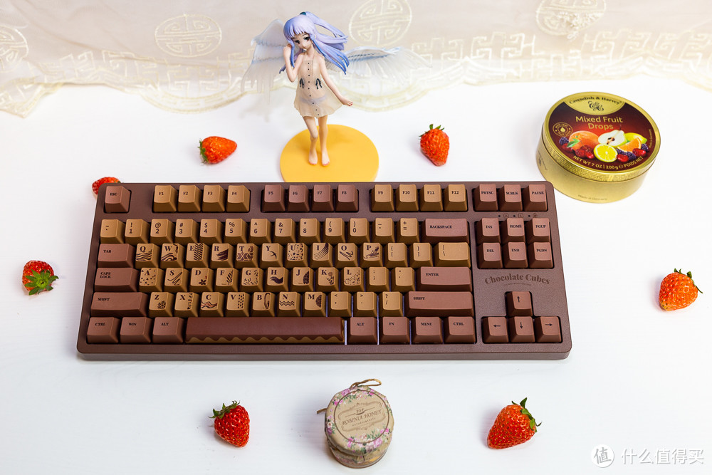 像极了恋爱的味道，黑爵巧克力有线机械键盘轻体验