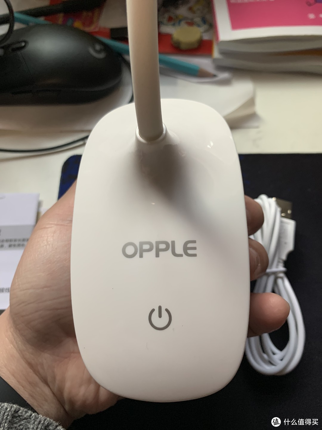 图书馆猿のOPPLE 欧普 USB 充电夹子小台灯 简单晒