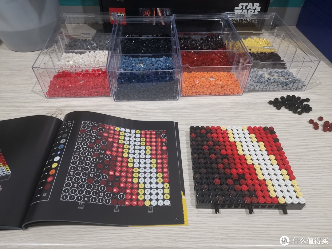 LEGO 马赛克艺术画 31200 星球大战 西斯黑暗尊主