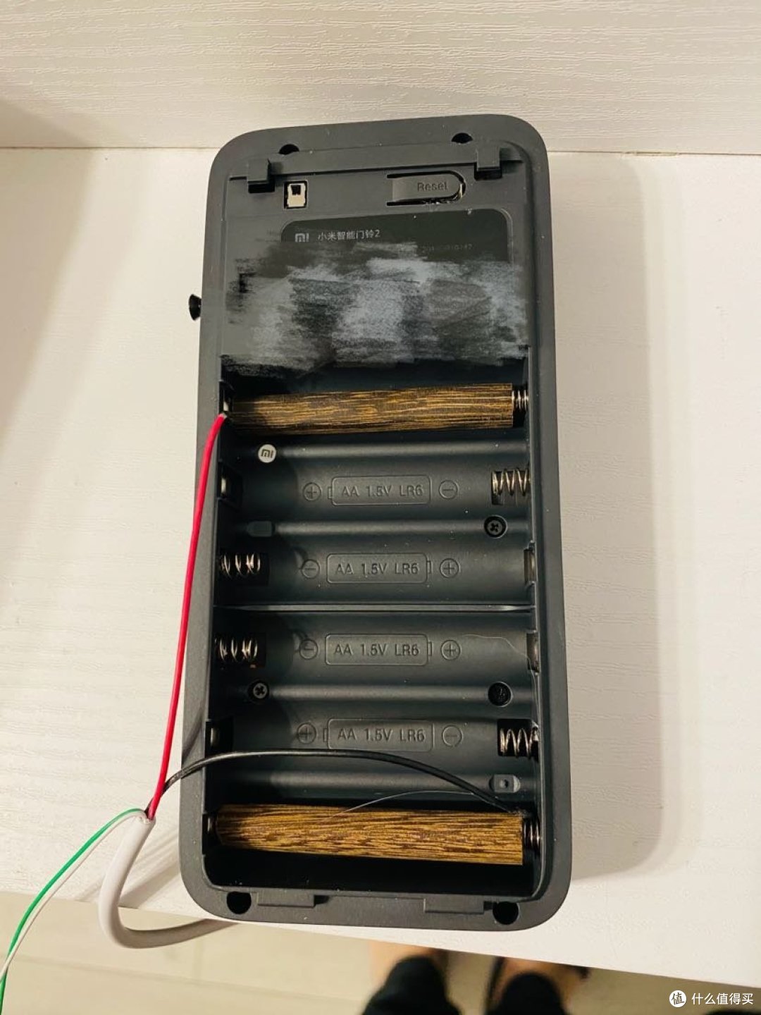 抛开低电量焦虑小米智能门铃2改外接电源