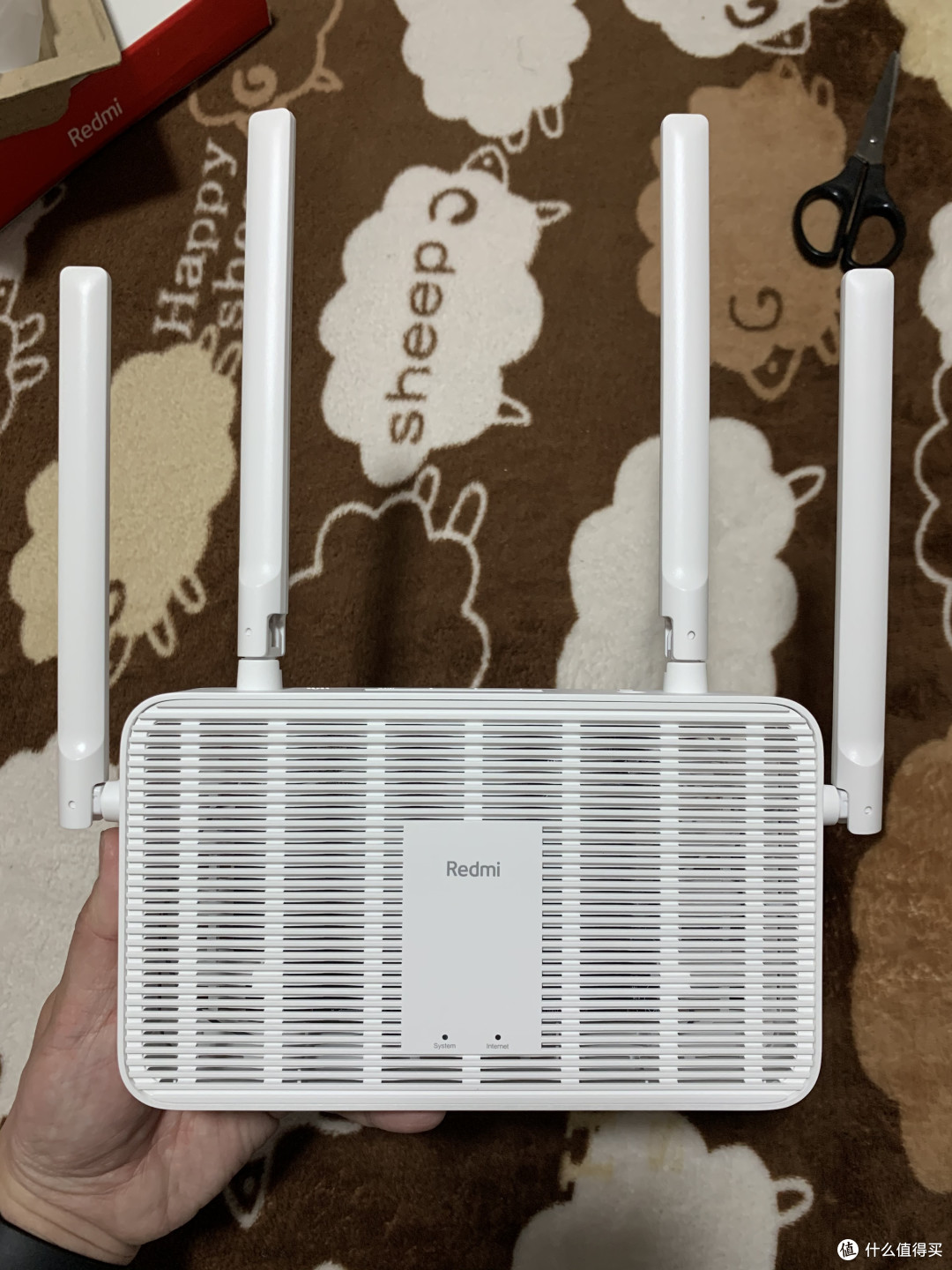 图书馆猿のredmi红米ax5京东云无线宝路由器02简单晒