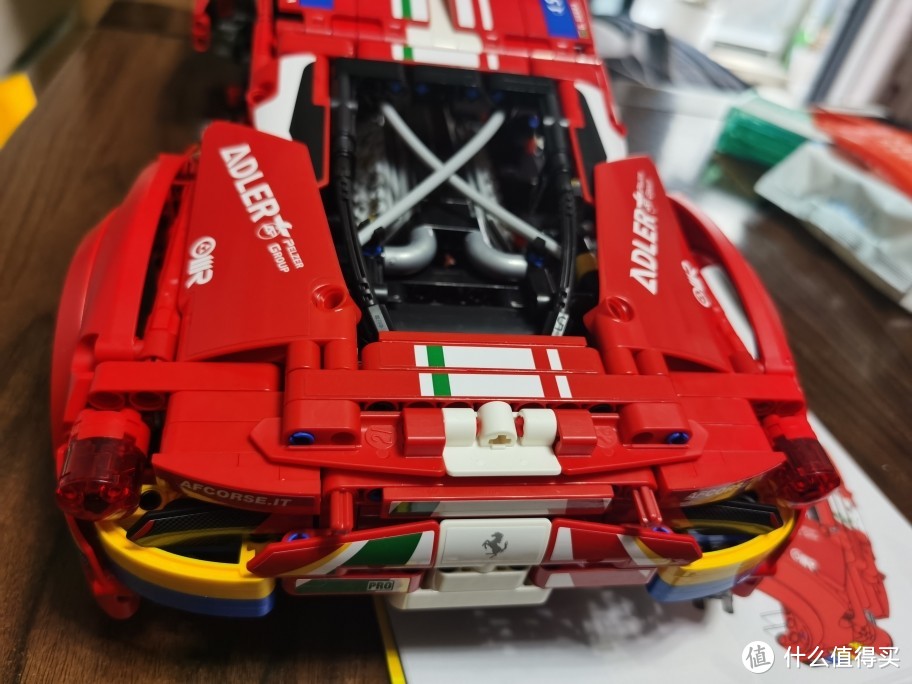 牛年马犇犇～乐高42125，Ferrari 488 GTE