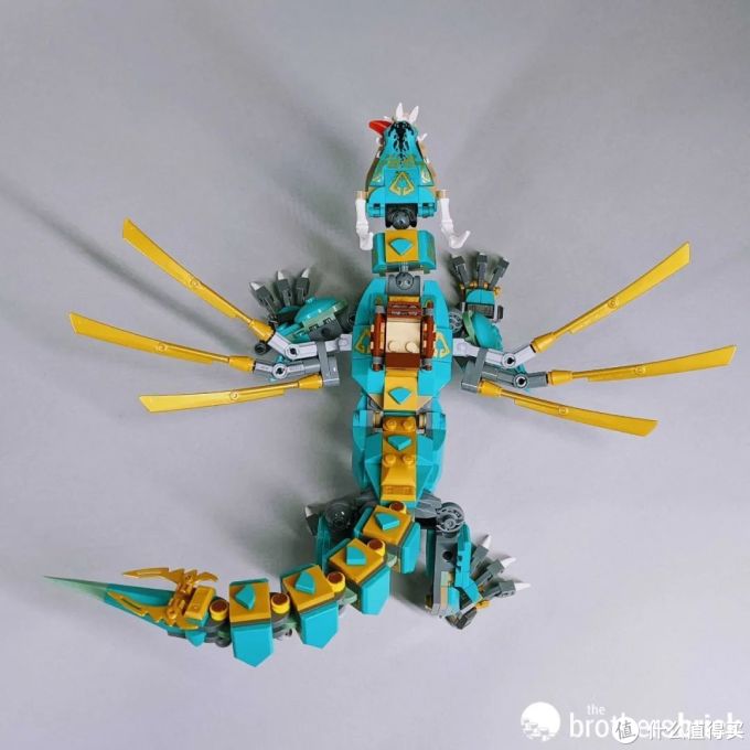 乐高幻影忍者71746丛林飞龙开箱评测_拼插积木_什么值得买