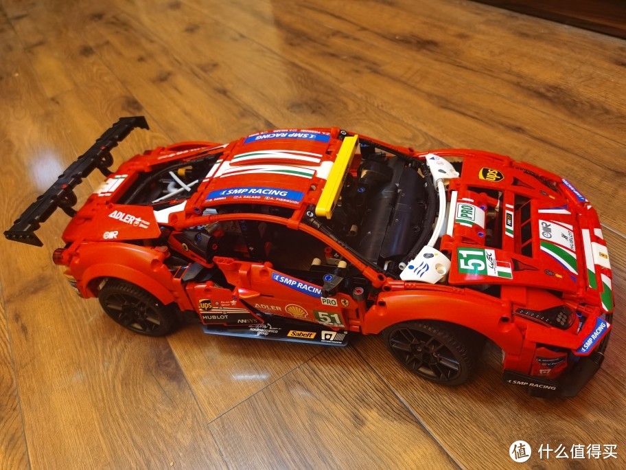 牛年马犇犇～乐高42125，Ferrari 488 GTE