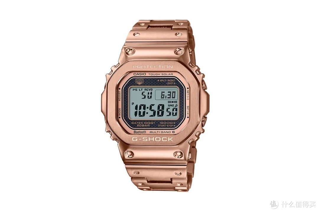 G-Shock 不锈钢系列 Full Metal 5000 全新玫瑰金配色正式发布