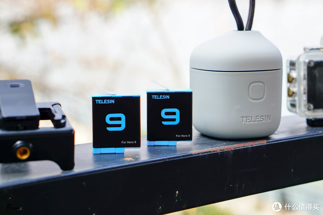 Telesin GoPro9 AllinBox 防水防尘+双卡收纳+三电充电+USB3.0读卡器